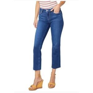 Paige Jeans Amber Crop Raw Hem Size 27